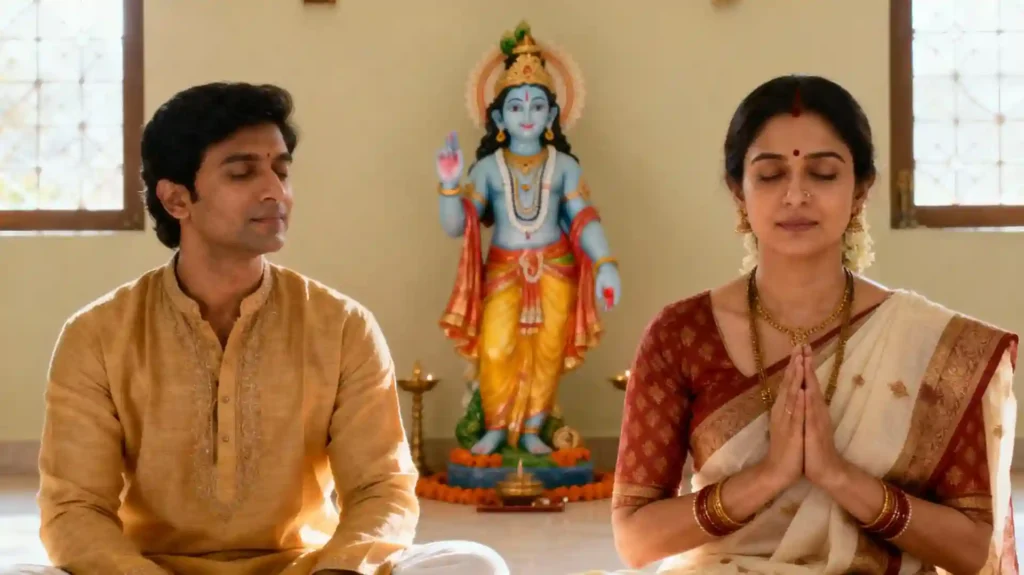 पति-पत्नी का प्रेम और समर्पण आपसी संबंध में