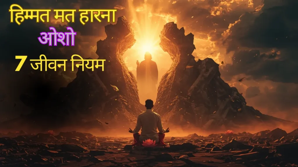 हिम्मत मत हारना ओशो हिंदी 7 कड़वे सच transformation