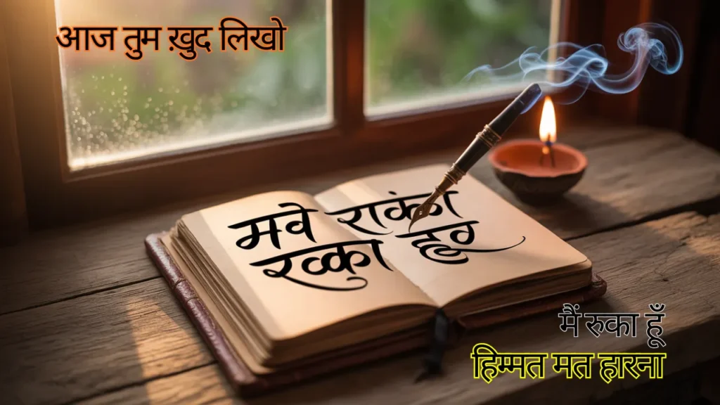 मैं रुका हूँ ओशो हिंदी जीवन संकल्प notebook