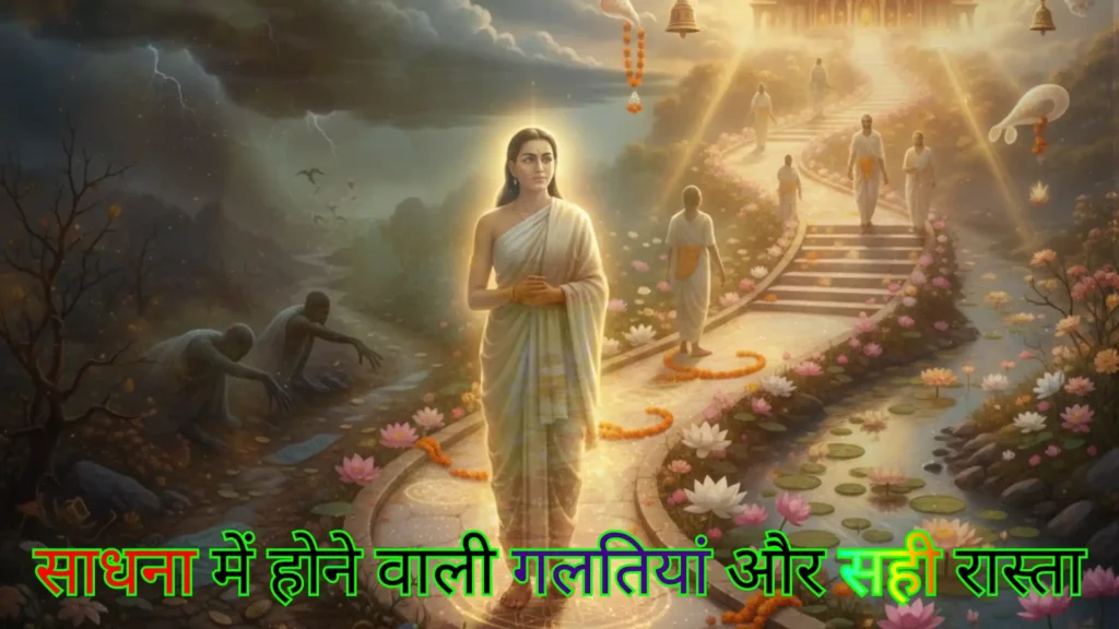 साधना में गलतियां - विषय सुख का रास्ता vs भक्ति का रास्ता