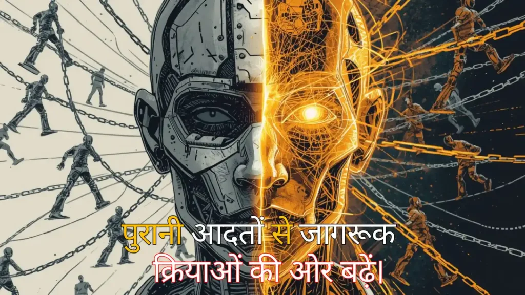 Conscious action vs compulsive action